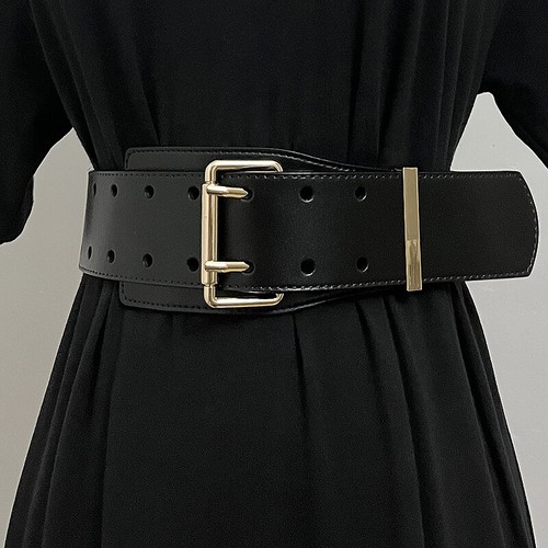 Femme faux cuir large - faux,