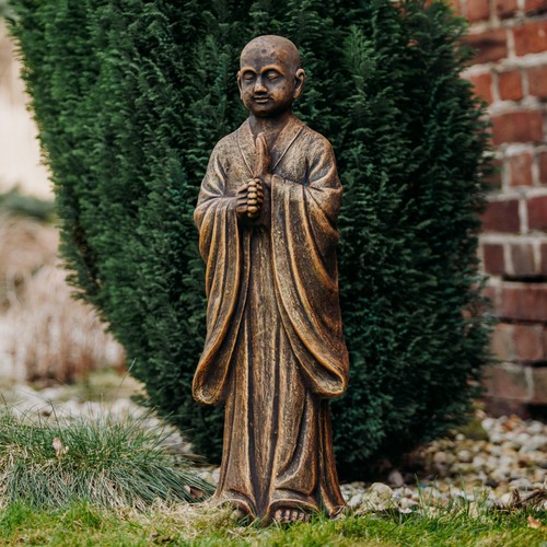 Statue bouddha moine feng shui - statue,
