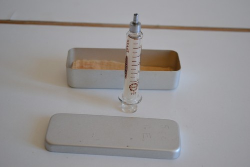 Seringue ancienne verre ml - ancienne, 5