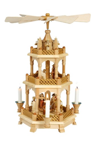 Pyramide noël avec anges - noël,