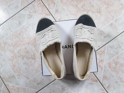 Espadrilles lin chanel - espadrilles,