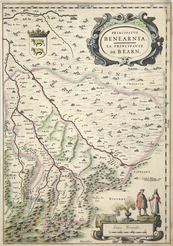 Bearn original carte ancienne - bearn,