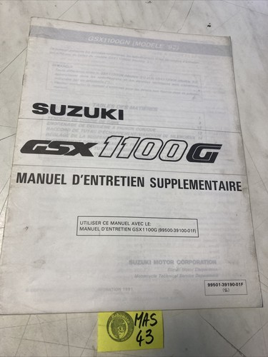 Suzuki gsx1100g 1992 - suzuki, n