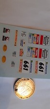 DECALCOMANIE DECALS  déco plaque rally dakar n 661 huiles renault   1/43