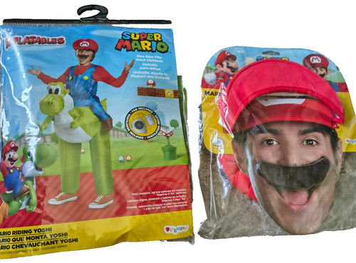 Yoshi mario inflatable - yoshi, super