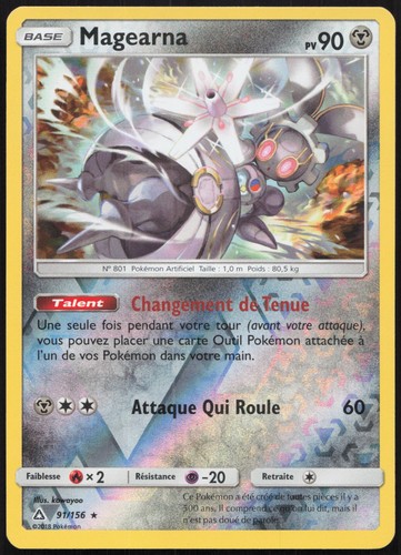 Carte pokémon magearna 156 - pokémon,