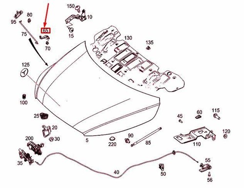 Support halter mercedes benz - halter, mercedes-benz