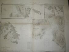 1960's NAUTICAL CHART