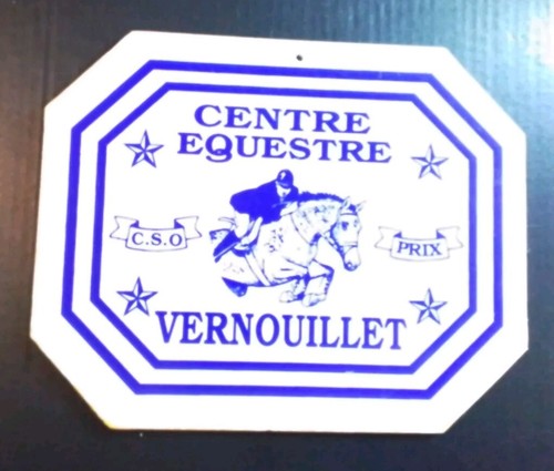 Plaque concours hippique - plaque,
