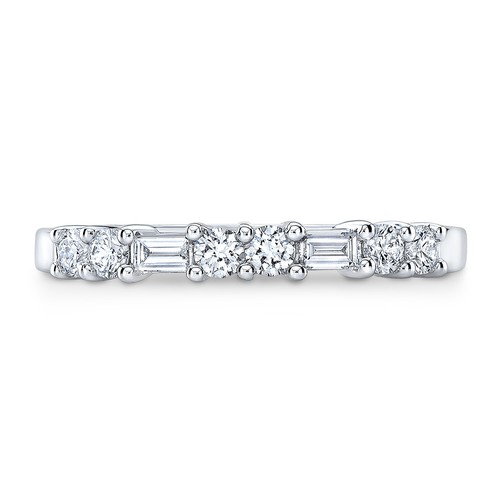 14k blanc alternative rond - 14k,