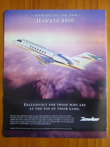 2008 pub beechcraft hawker - beechcraft,