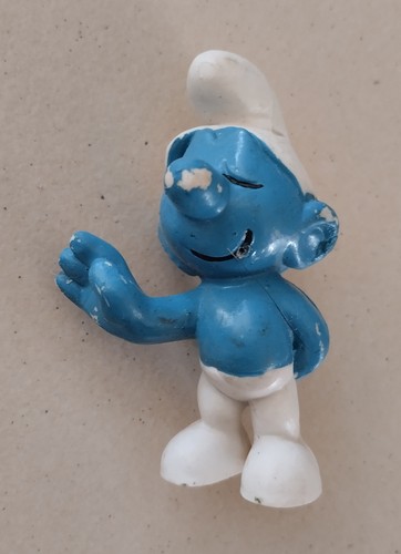 Figurine schtroumpf main - schtroumpf,
