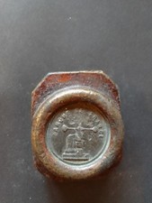 Plomb de sceller sac Banque de France modèle  9