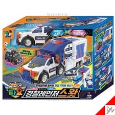 Petit Bus de Sauvetage Tayo POLICE RANGER SWAT Gadget Remorque Poste de...