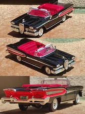 1/43 1958 edsel citation Cabriolet Voiture Américaine Miniature Collection