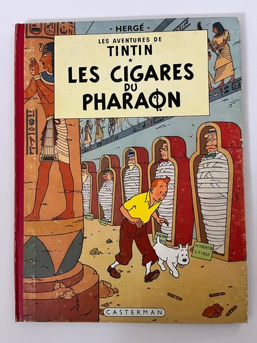 Herge tintin les cigares du - tintin,