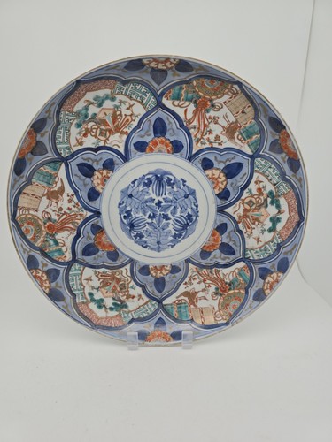Imari grand plat - grand, porcelaine