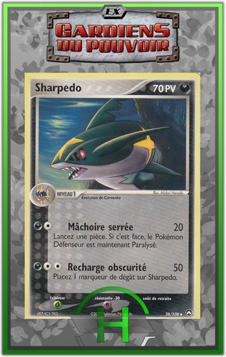 Sharpedo gardiens du - sharpedo,