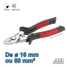 Coupe câble une main ø16 - coupe-câble,