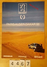 PEUGEOT PARIS DAKAR 1988