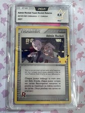 Carte Pokémon Admin Rocket 86/109 Célébrations 25e Anniversaire FR NEUF PCA 9,5