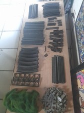 Lot de rails JOUEF Train Électrique , échangeurs, barrières, tunnel, plots