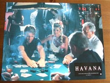 ROBERT REDFORD HAVANA S. POLLACK 1990 TABLE POKER PHOTO D'EXPLOITATION 21X27CM