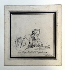 Rare Eau Forte XVIIIe