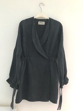 VESTE de Créateur "Gaëlle Constantini" en LIN Gris  - T 42/44*