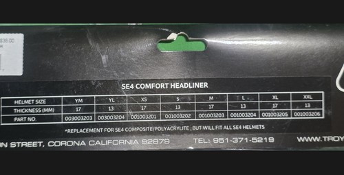 Troy lee designs se4 comfort - troy,