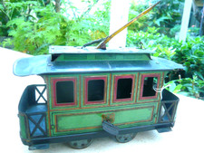 Tram vert Charles Rossignol 153 de 1900