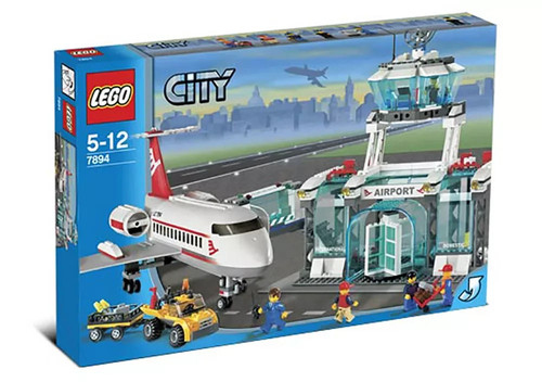 Rare lego 7894 aéroport ovp - lego,