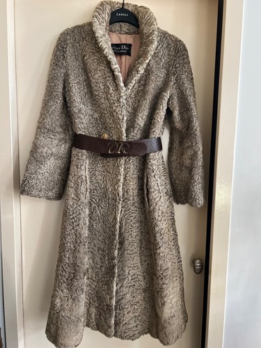 Manteau vintage astrakan - manteau,