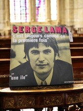  Vinyle 45 Tours Vintage Serge Lama - Édition Non Testée