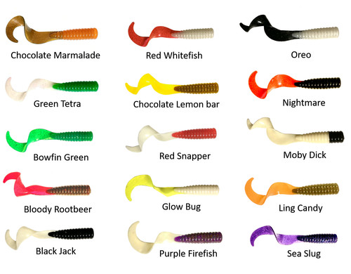 Inch curly tail grub - grub, the