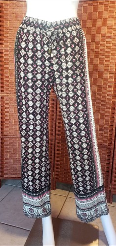 Women pattern pants size xs - women's,