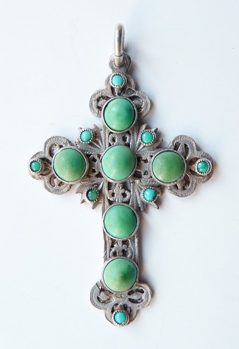 Croix normande argent massif - argent,