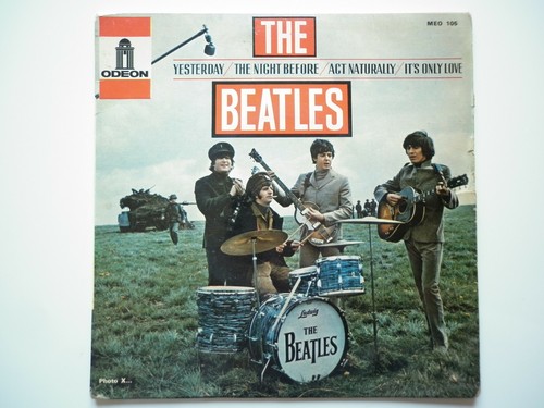 The beatles 45tours vinyle - beatles,