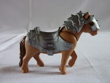 PLAYMOBIL ANIMAUX ANIMAL FERME EQUITATION CHEVALIER CHATEAU CHEVAL ET MONTURE