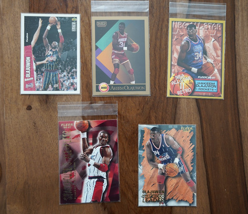 Lot cartes hakeem olajuwon - 5,