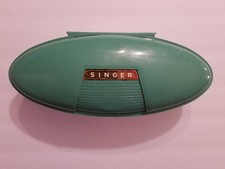 Vintage 1960's Singer Sewing Button Holer Attachment in Case 