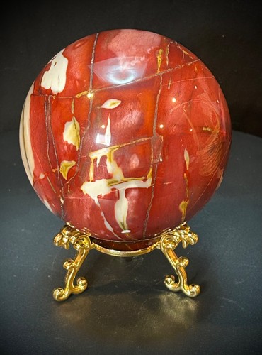 Mookaite jasper sphere - mookaite,
