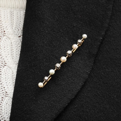 012 broche ancienne perles - 012,