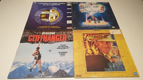 Lot quatre lazer discs - quatre,