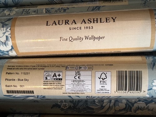 Laura ashley picardie blue - picardie, sky