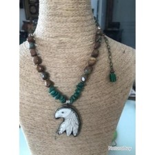 collier amèrindien aigle