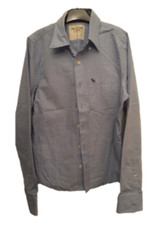 Chemise Abercrombie & Fitch 100% Coton bleu T.S NEUVE