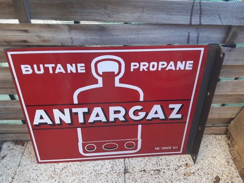 Plaque emaillee antargaz - emaillee,