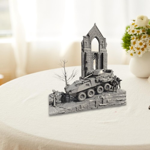 Maquette maison ruine au - de,