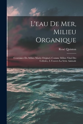 René quinton eau mer - rené, de